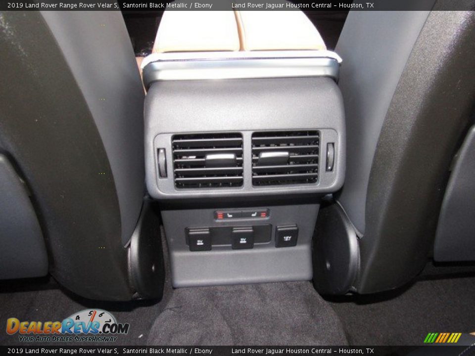 2019 Land Rover Range Rover Velar S Santorini Black Metallic / Ebony Photo #16