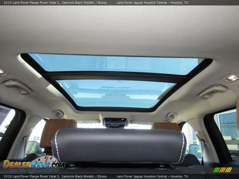 2019 Land Rover Range Rover Velar S Santorini Black Metallic / Ebony Photo #18