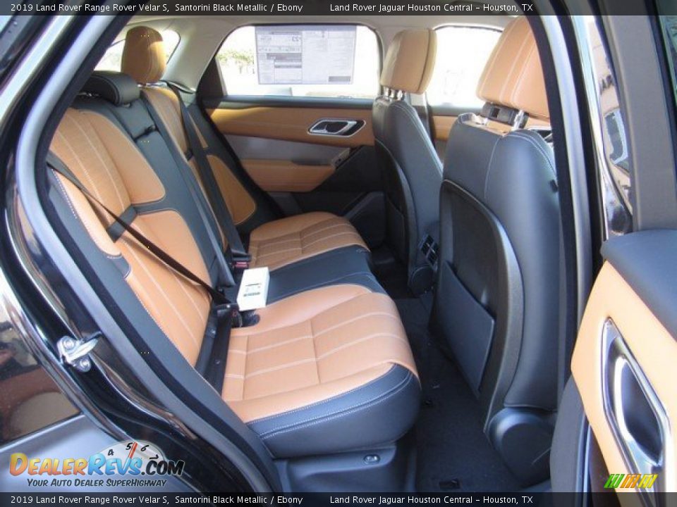 2019 Land Rover Range Rover Velar S Santorini Black Metallic / Ebony Photo #19