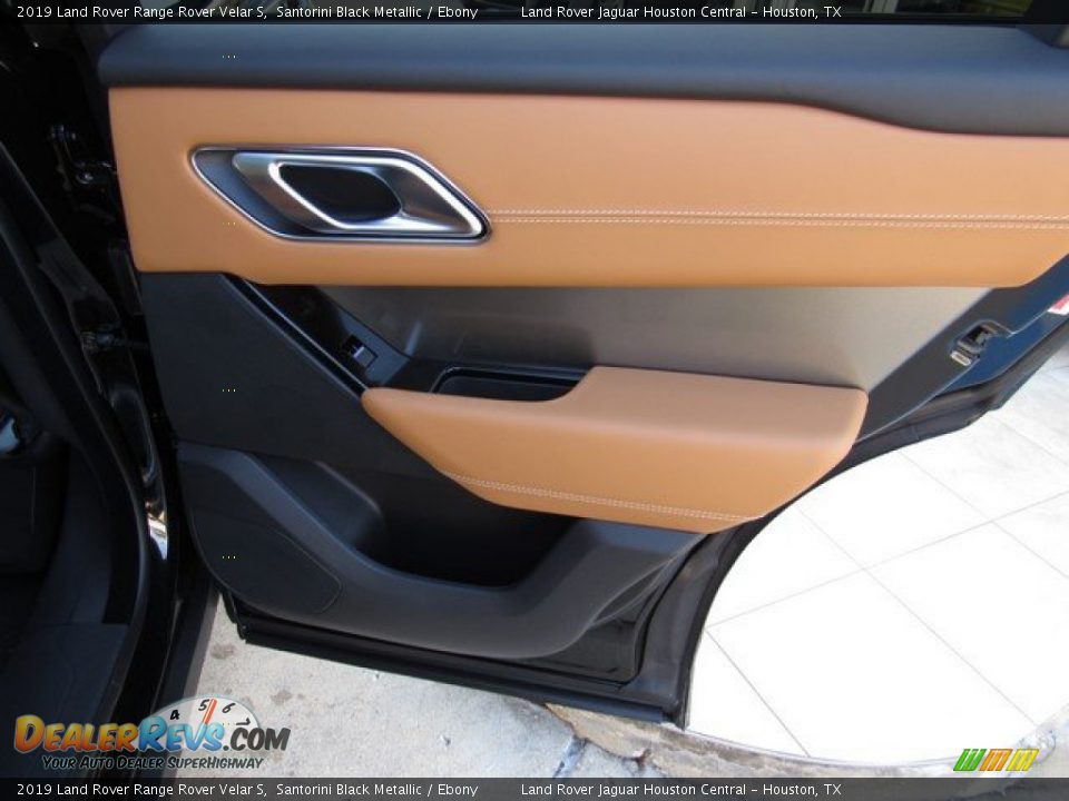 2019 Land Rover Range Rover Velar S Santorini Black Metallic / Ebony Photo #21