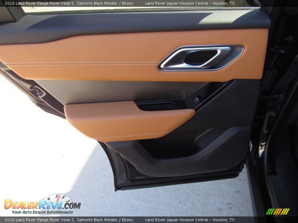 2019 Land Rover Range Rover Velar S Santorini Black Metallic / Ebony Photo #22