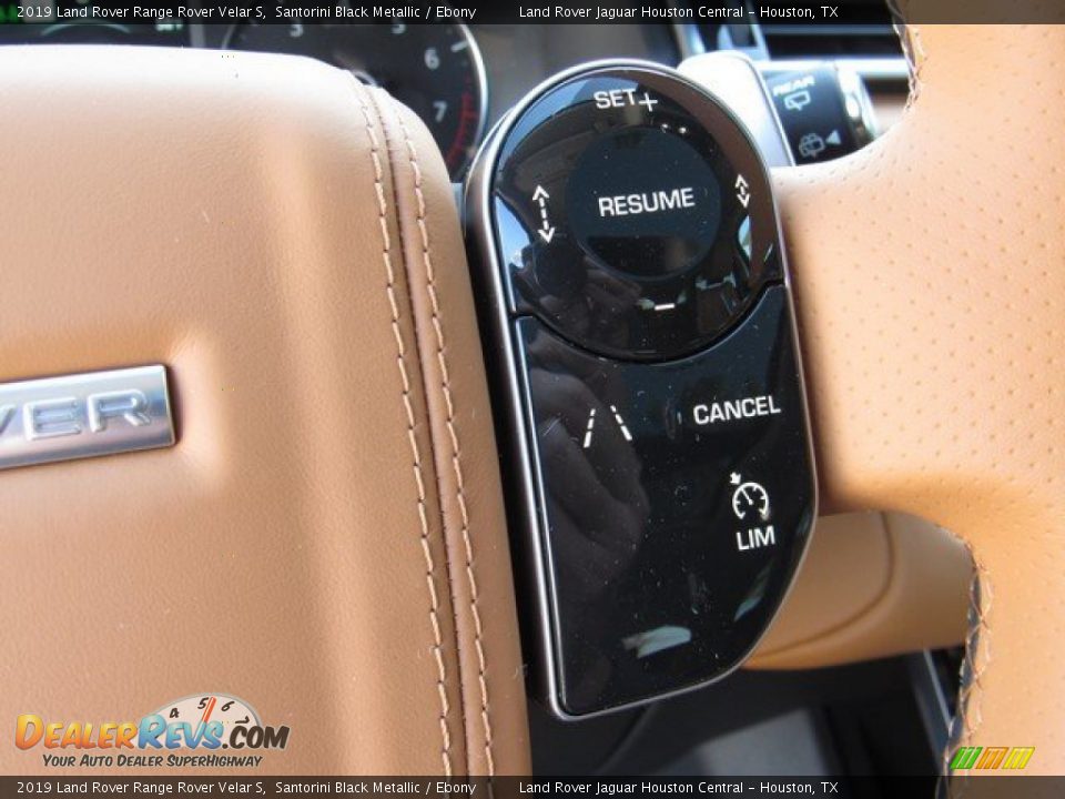 2019 Land Rover Range Rover Velar S Santorini Black Metallic / Ebony Photo #28