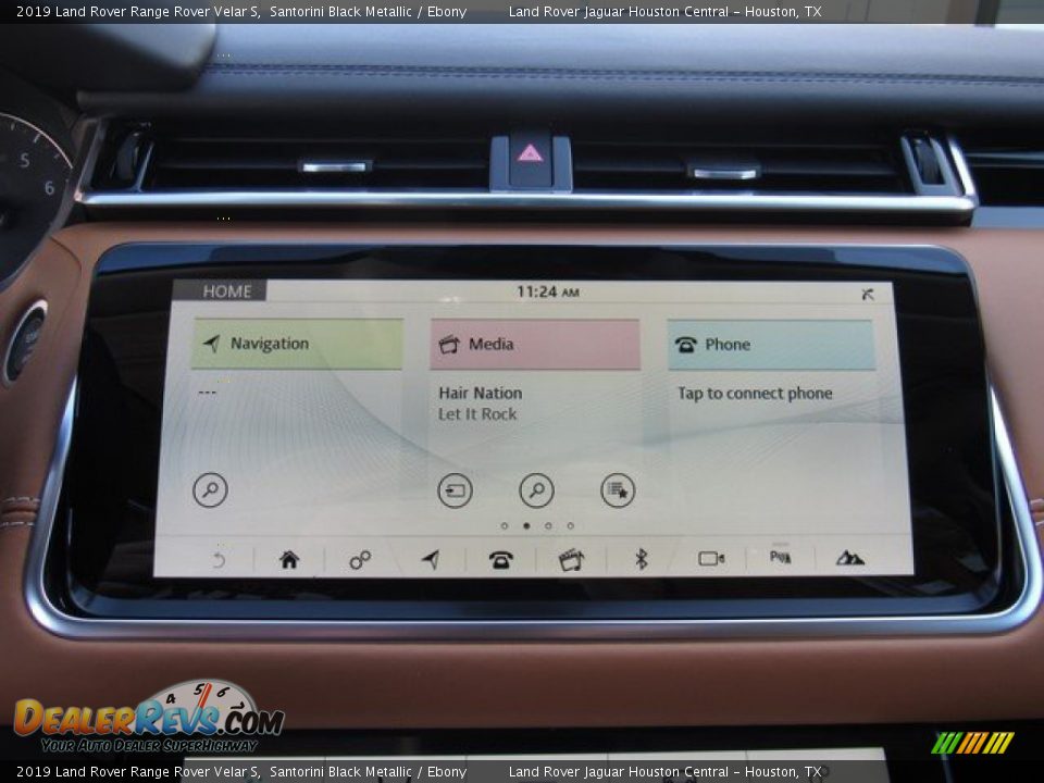 2019 Land Rover Range Rover Velar S Santorini Black Metallic / Ebony Photo #30