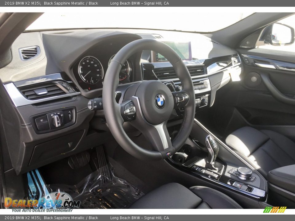 2019 BMW X2 M35i Black Sapphire Metallic / Black Photo #4