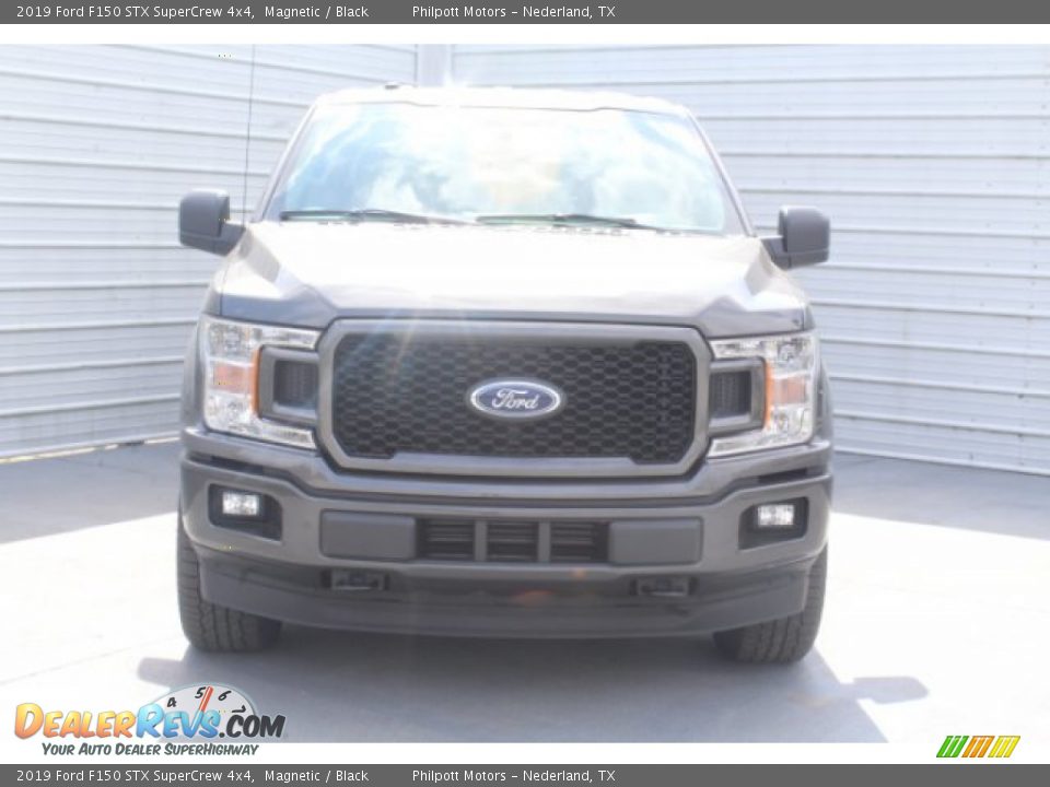 2019 Ford F150 STX SuperCrew 4x4 Magnetic / Black Photo #3