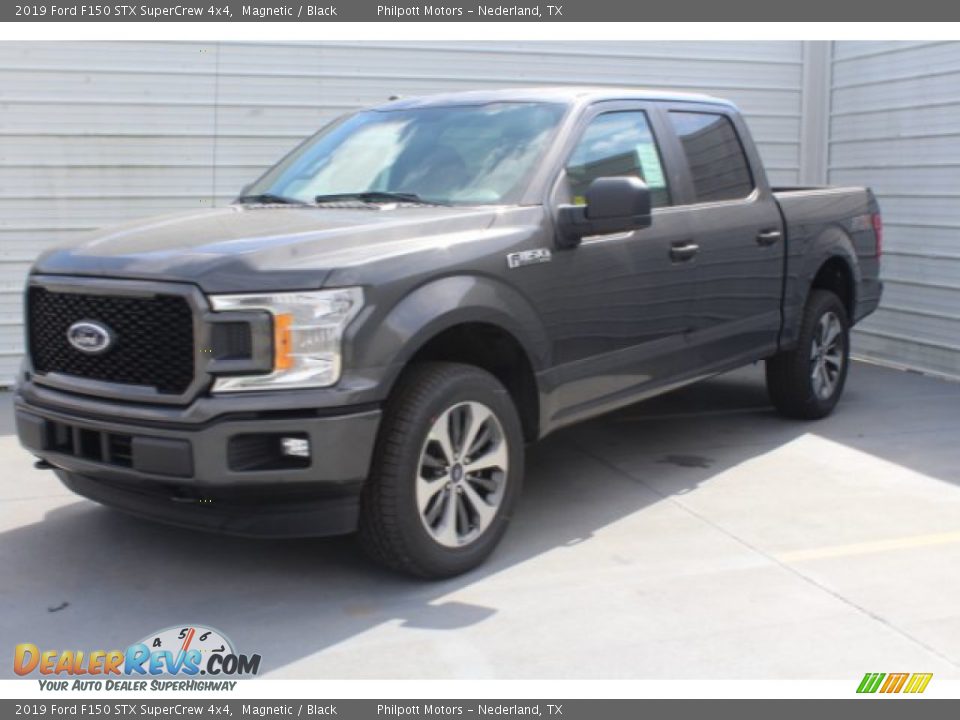 2019 Ford F150 STX SuperCrew 4x4 Magnetic / Black Photo #4