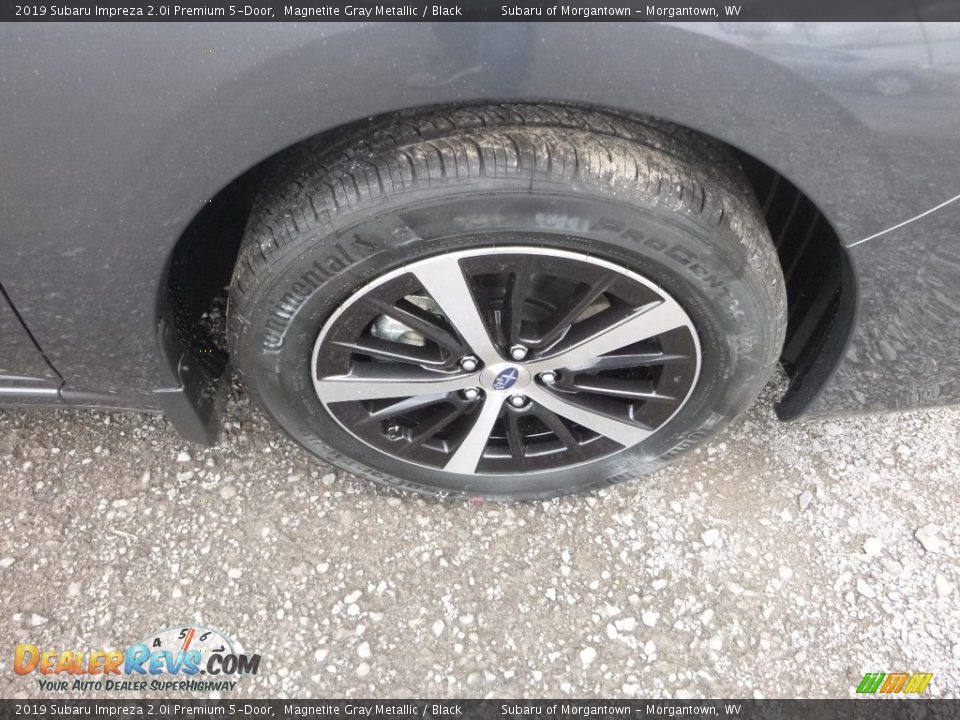 2019 Subaru Impreza 2.0i Premium 5-Door Magnetite Gray Metallic / Black Photo #2
