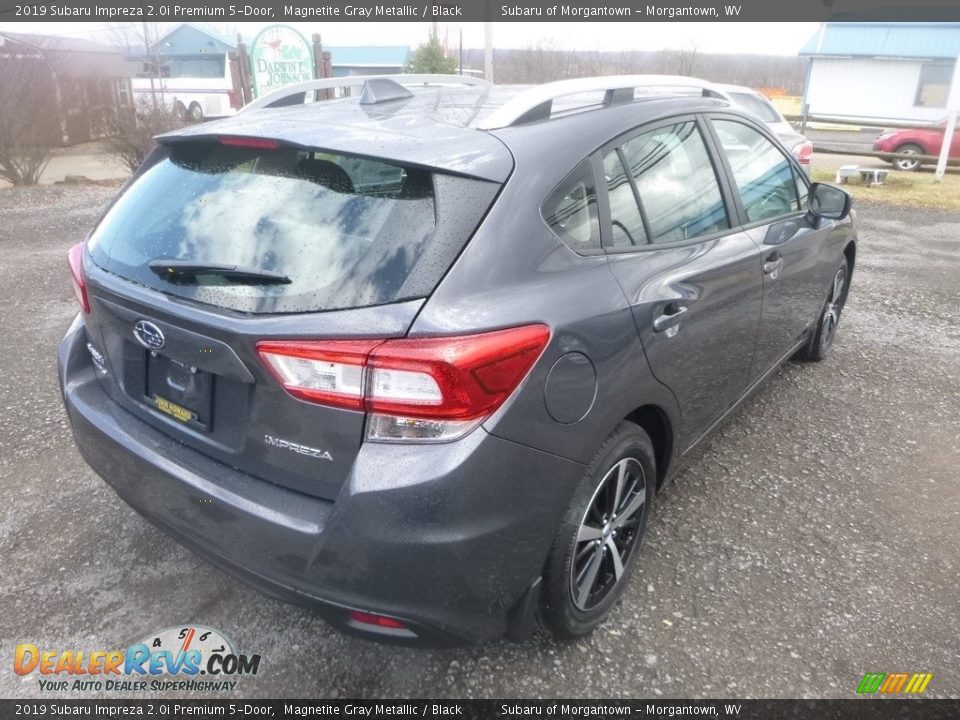 2019 Subaru Impreza 2.0i Premium 5-Door Magnetite Gray Metallic / Black Photo #4