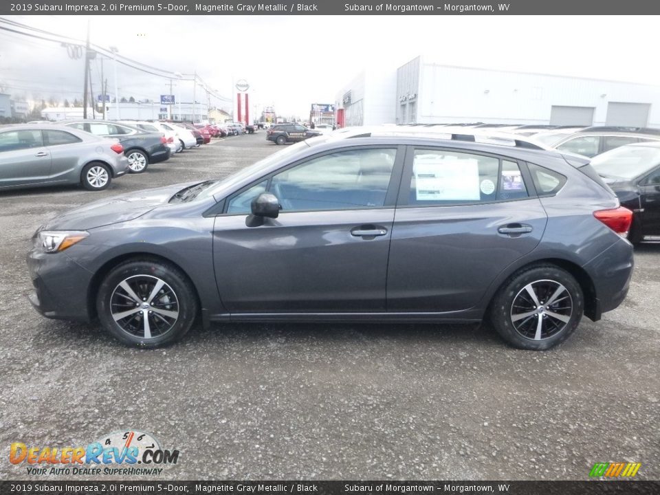 2019 Subaru Impreza 2.0i Premium 5-Door Magnetite Gray Metallic / Black Photo #7