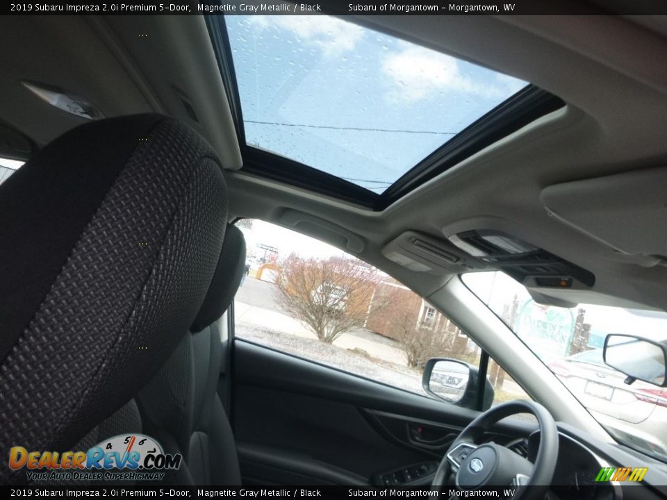 2019 Subaru Impreza 2.0i Premium 5-Door Magnetite Gray Metallic / Black Photo #12