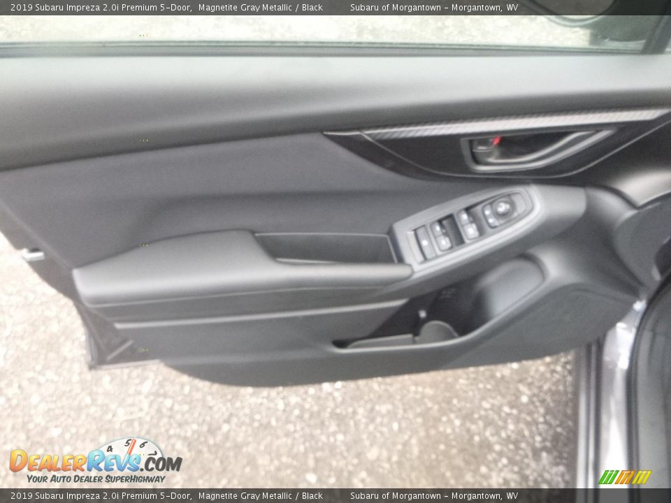 2019 Subaru Impreza 2.0i Premium 5-Door Magnetite Gray Metallic / Black Photo #14