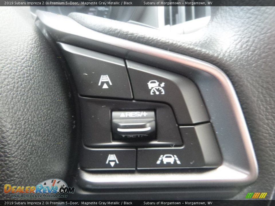 2019 Subaru Impreza 2.0i Premium 5-Door Magnetite Gray Metallic / Black Photo #19
