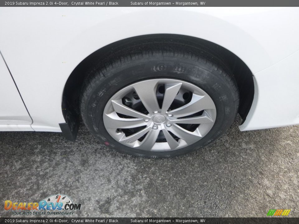 2019 Subaru Impreza 2.0i 4-Door Crystal White Pearl / Black Photo #2