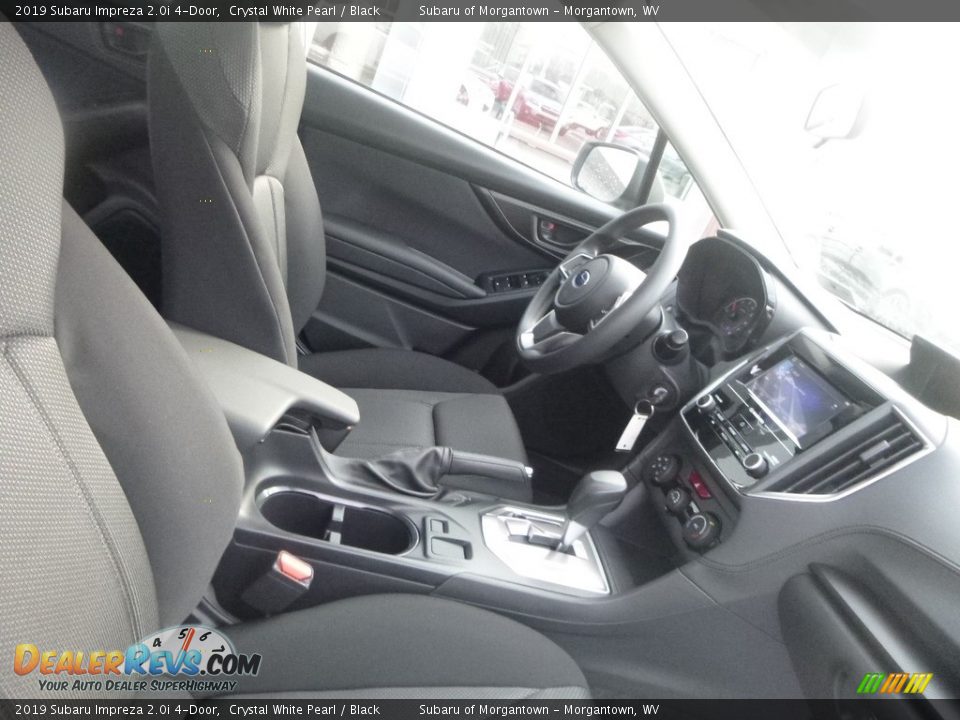 2019 Subaru Impreza 2.0i 4-Door Crystal White Pearl / Black Photo #10
