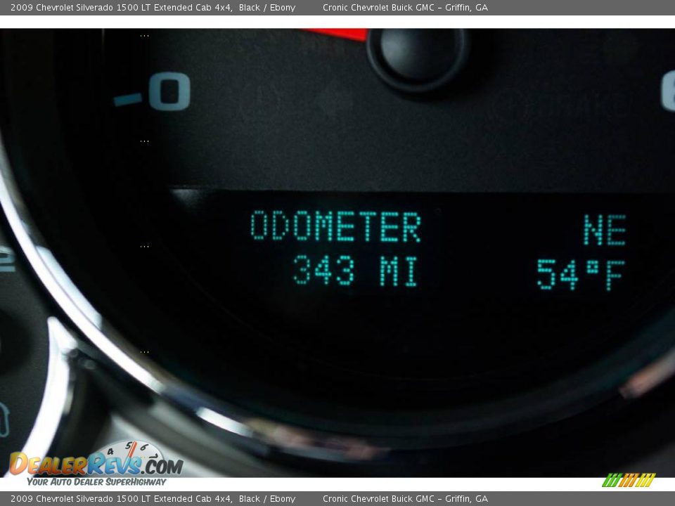 2009 Chevrolet Silverado 1500 LT Extended Cab 4x4 Black / Ebony Photo #21