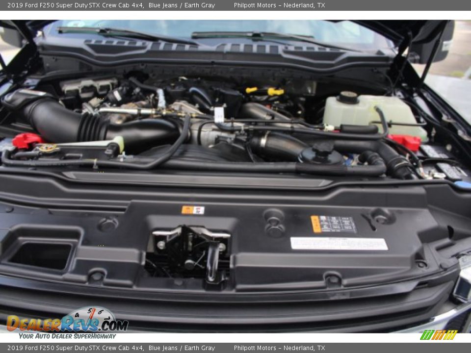 2019 Ford F250 Super Duty STX Crew Cab 4x4 Blue Jeans / Earth Gray Photo #20