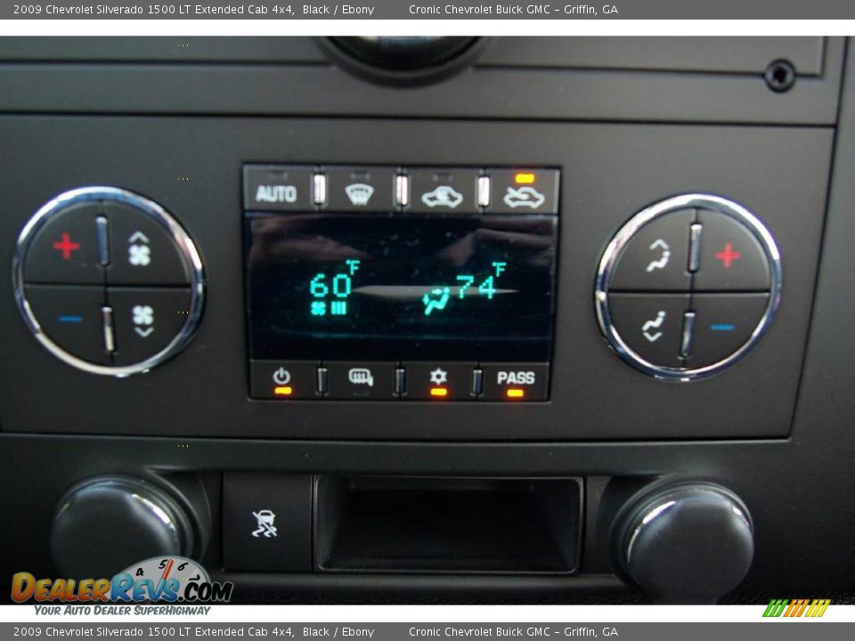2009 Chevrolet Silverado 1500 LT Extended Cab 4x4 Black / Ebony Photo #27