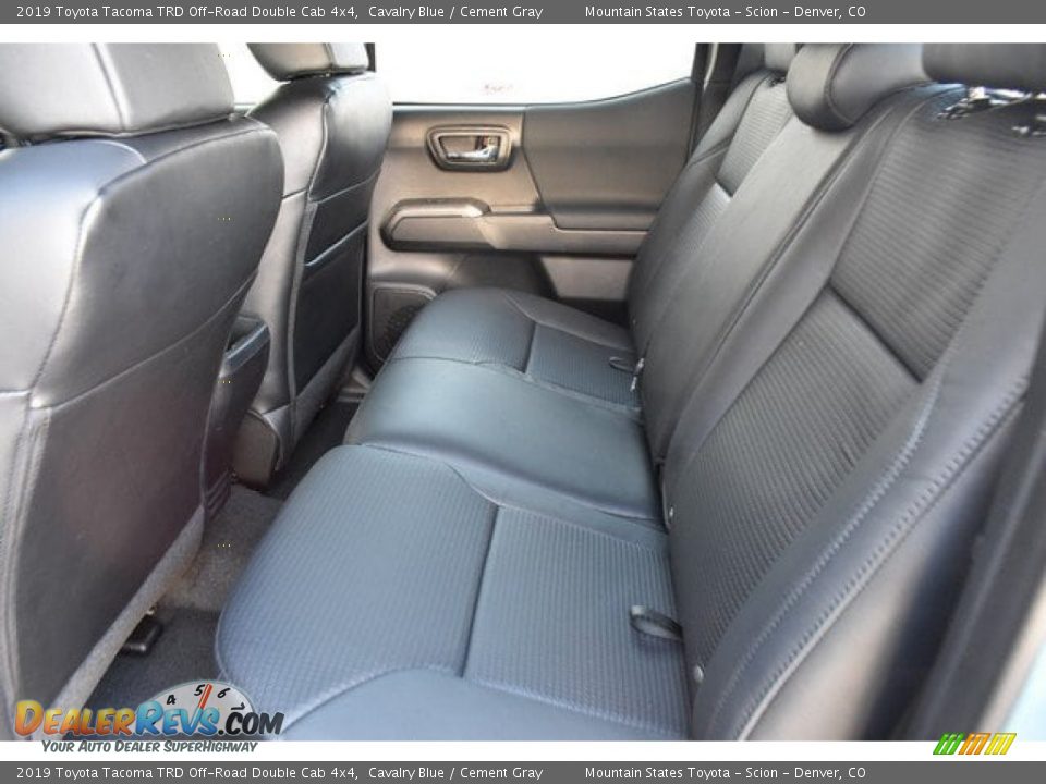 2019 Toyota Tacoma TRD Off-Road Double Cab 4x4 Cavalry Blue / Cement Gray Photo #15