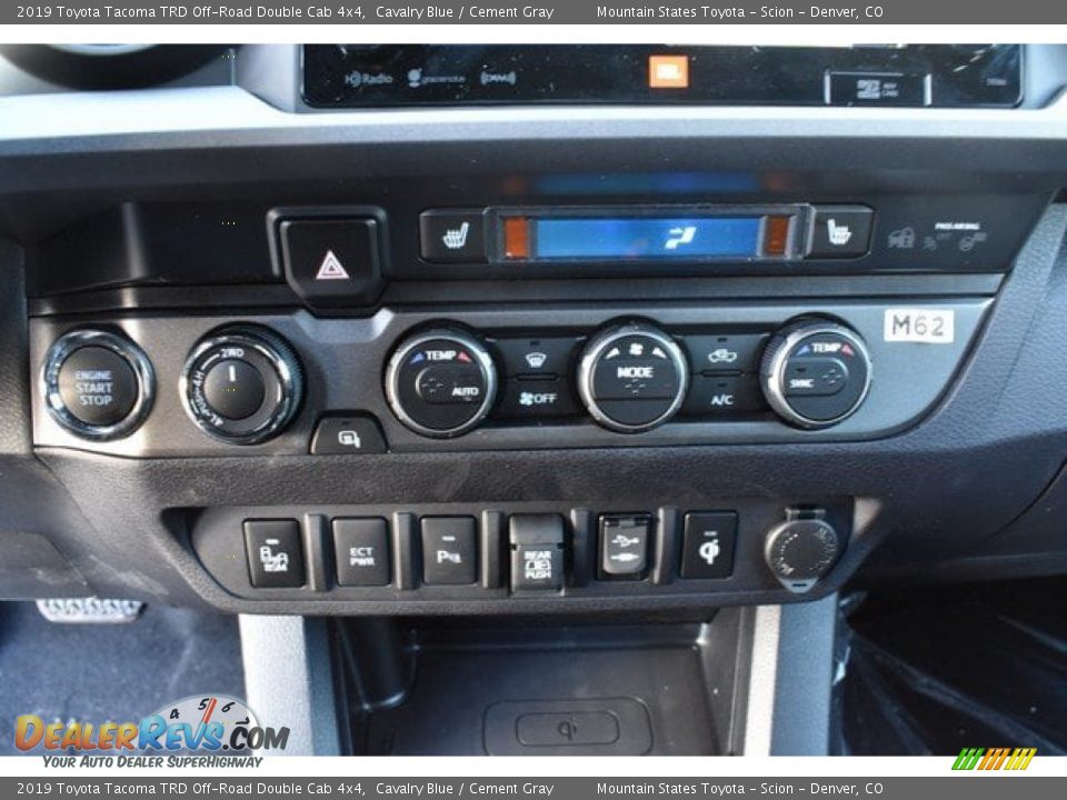 2019 Toyota Tacoma TRD Off-Road Double Cab 4x4 Cavalry Blue / Cement Gray Photo #29