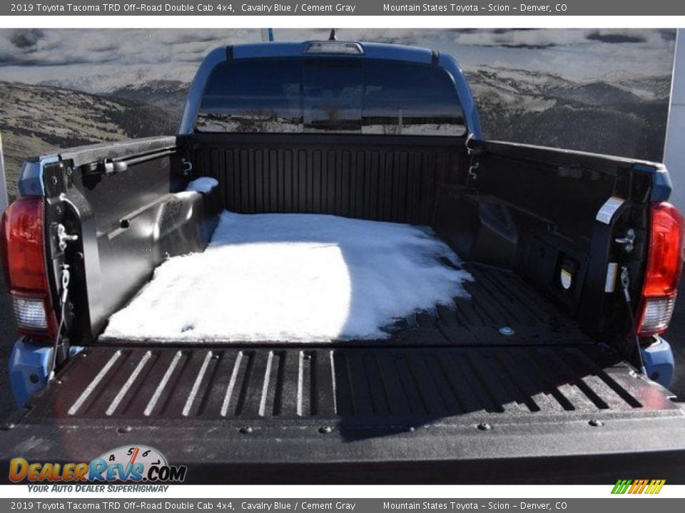 2019 Toyota Tacoma TRD Off-Road Double Cab 4x4 Cavalry Blue / Cement Gray Photo #30