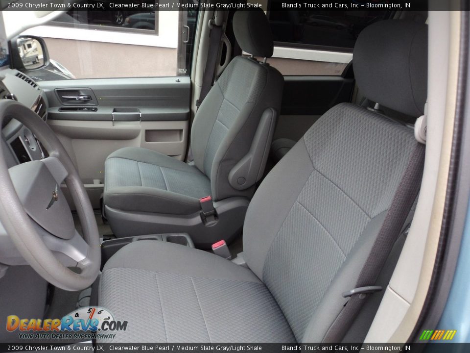 2009 Chrysler Town & Country LX Clearwater Blue Pearl / Medium Slate Gray/Light Shale Photo #7