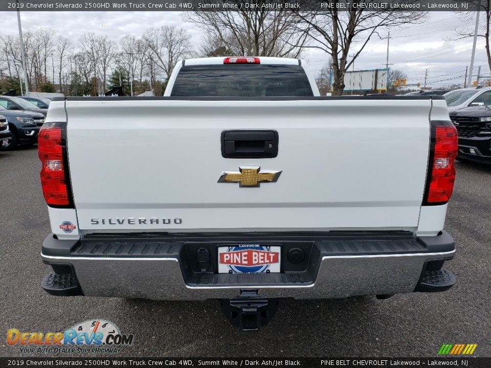 2019 Chevrolet Silverado 2500HD Work Truck Crew Cab 4WD Summit White / Dark Ash/Jet Black Photo #5