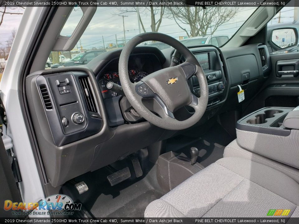 2019 Chevrolet Silverado 2500HD Work Truck Crew Cab 4WD Summit White / Dark Ash/Jet Black Photo #7