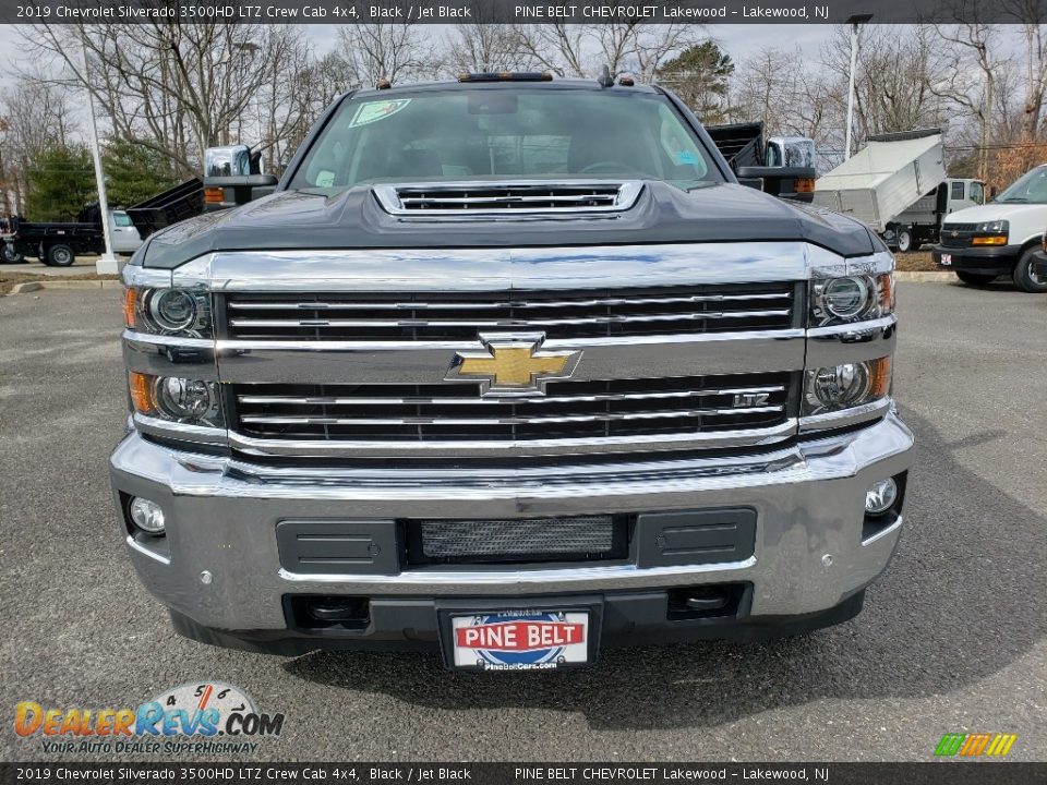 2019 Chevrolet Silverado 3500HD LTZ Crew Cab 4x4 Black / Jet Black Photo #2
