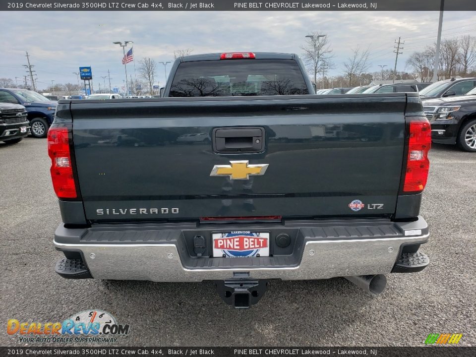 2019 Chevrolet Silverado 3500HD LTZ Crew Cab 4x4 Black / Jet Black Photo #5