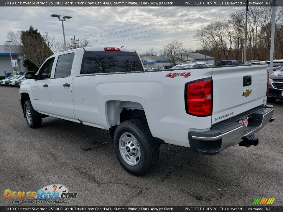 2019 Chevrolet Silverado 2500HD Work Truck Crew Cab 4WD Summit White / Dark Ash/Jet Black Photo #4