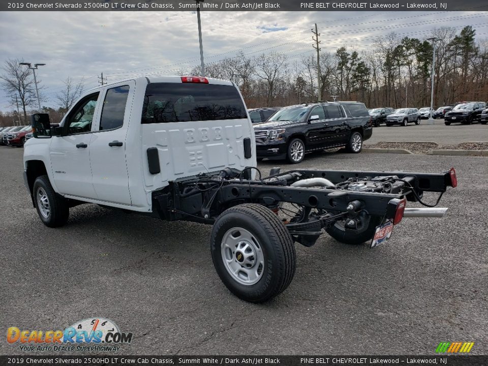 2019 Chevrolet Silverado 2500HD LT Crew Cab Chassis Summit White / Dark Ash/Jet Black Photo #4