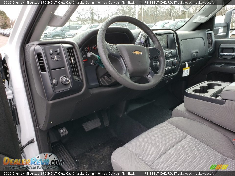2019 Chevrolet Silverado 2500HD LT Crew Cab Chassis Summit White / Dark Ash/Jet Black Photo #7