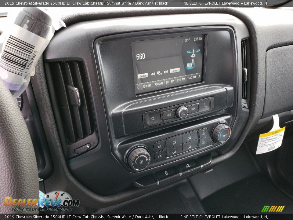 2019 Chevrolet Silverado 2500HD LT Crew Cab Chassis Summit White / Dark Ash/Jet Black Photo #10