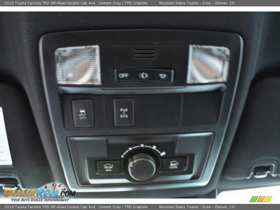2019 Toyota Tacoma TRD Off-Road Double Cab 4x4 Cement Gray / TRD Graphite Photo #9