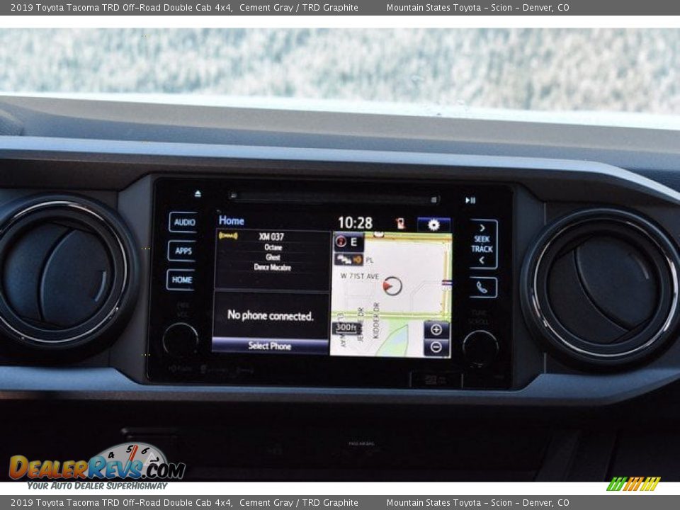 2019 Toyota Tacoma TRD Off-Road Double Cab 4x4 Cement Gray / TRD Graphite Photo #10