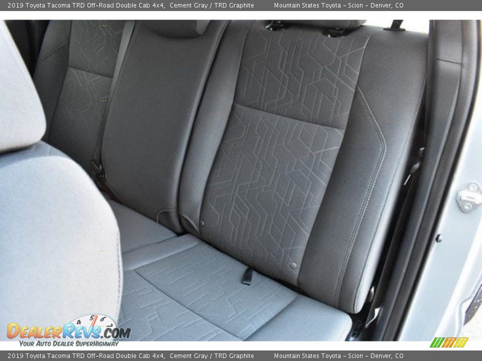 2019 Toyota Tacoma TRD Off-Road Double Cab 4x4 Cement Gray / TRD Graphite Photo #16
