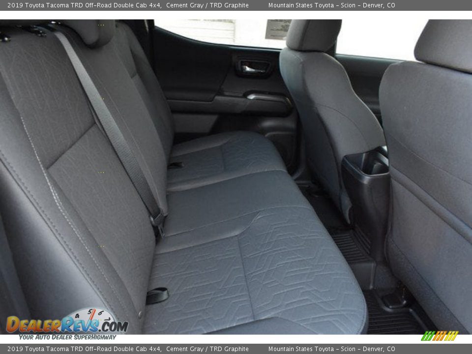 2019 Toyota Tacoma TRD Off-Road Double Cab 4x4 Cement Gray / TRD Graphite Photo #18