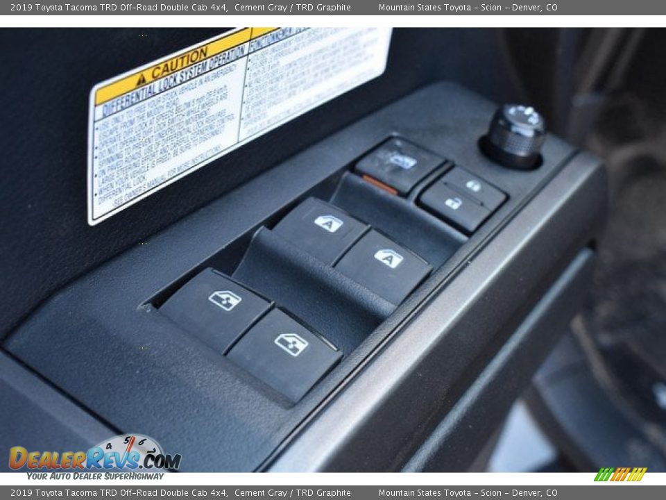 2019 Toyota Tacoma TRD Off-Road Double Cab 4x4 Cement Gray / TRD Graphite Photo #24