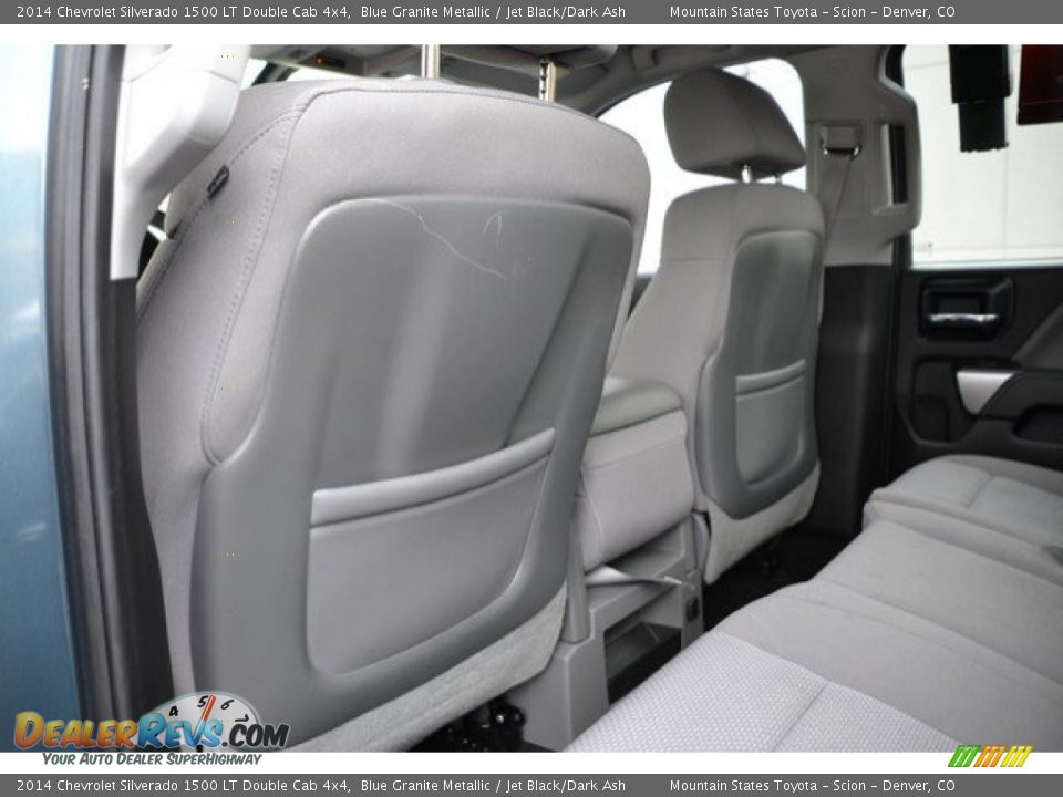 2014 Chevrolet Silverado 1500 LT Double Cab 4x4 Blue Granite Metallic / Jet Black/Dark Ash Photo #19
