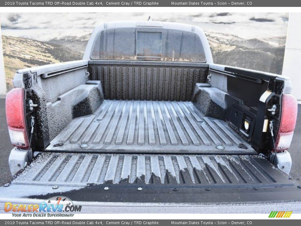 2019 Toyota Tacoma TRD Off-Road Double Cab 4x4 Cement Gray / TRD Graphite Photo #30