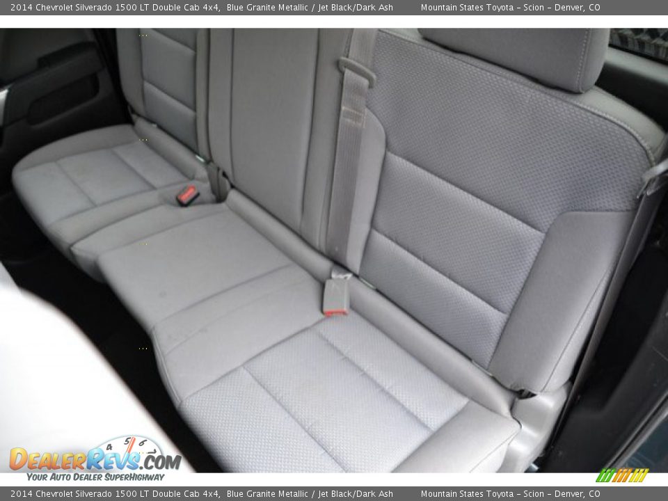2014 Chevrolet Silverado 1500 LT Double Cab 4x4 Blue Granite Metallic / Jet Black/Dark Ash Photo #21