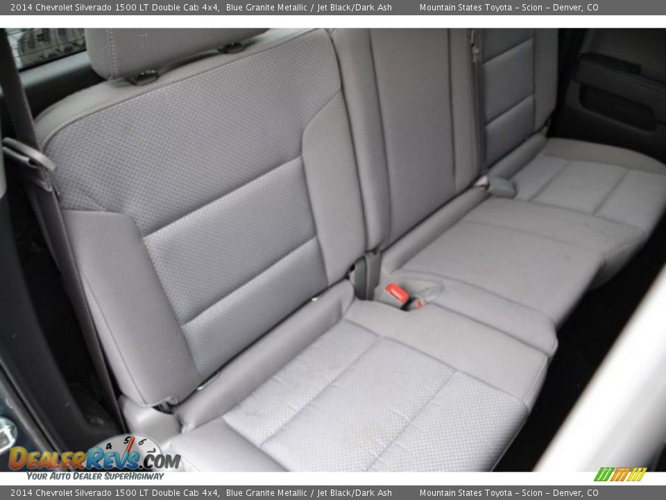 2014 Chevrolet Silverado 1500 LT Double Cab 4x4 Blue Granite Metallic / Jet Black/Dark Ash Photo #22