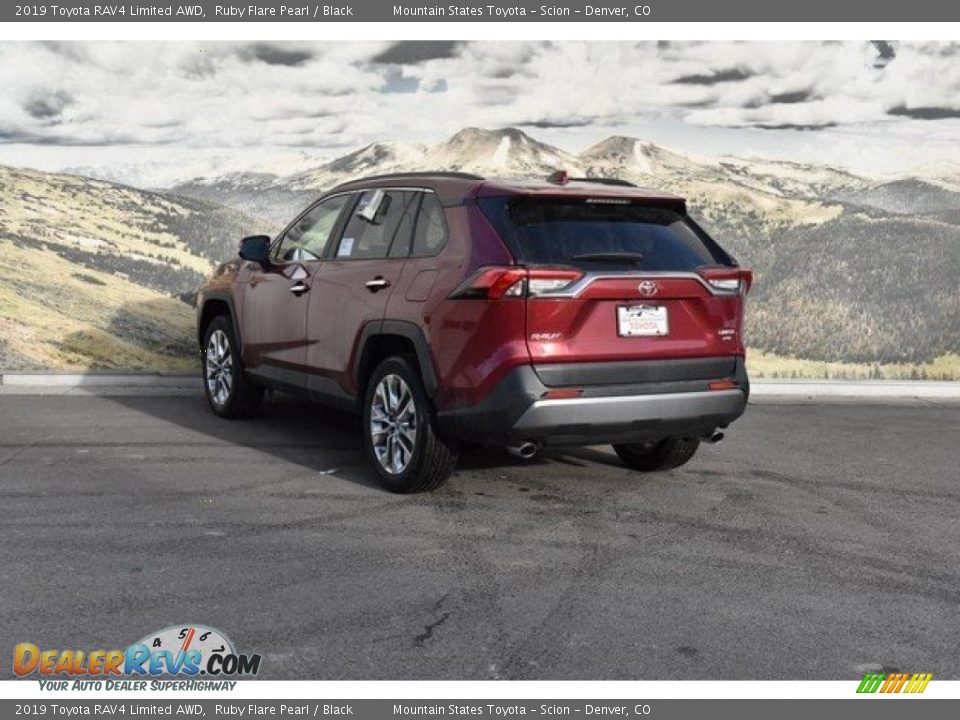 2019 Toyota RAV4 Limited AWD Ruby Flare Pearl / Black Photo #3