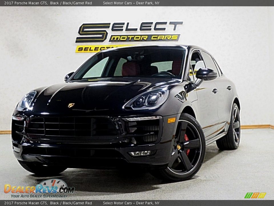 2017 Porsche Macan GTS Black / Black/Garnet Red Photo #1