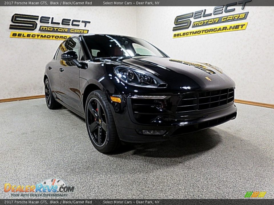 2017 Porsche Macan GTS Black / Black/Garnet Red Photo #3