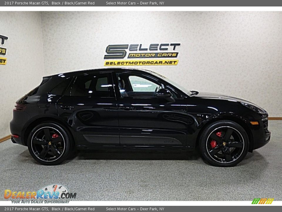 2017 Porsche Macan GTS Black / Black/Garnet Red Photo #4