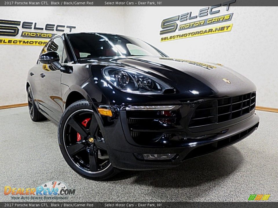 2017 Porsche Macan GTS Black / Black/Garnet Red Photo #11