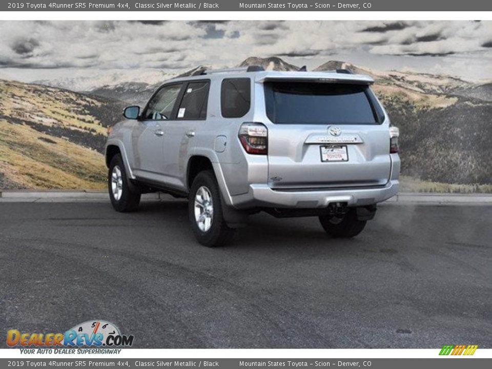2019 Toyota 4Runner SR5 Premium 4x4 Classic Silver Metallic / Black Photo #3