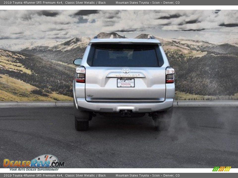 2019 Toyota 4Runner SR5 Premium 4x4 Classic Silver Metallic / Black Photo #4