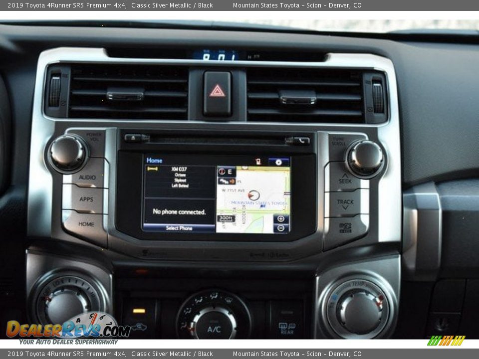 2019 Toyota 4Runner SR5 Premium 4x4 Classic Silver Metallic / Black Photo #10